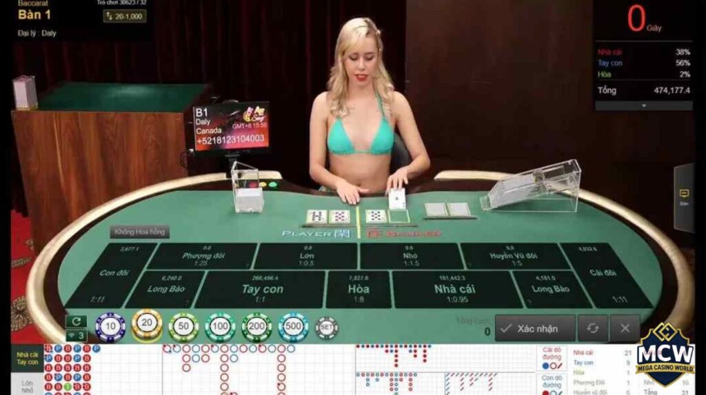 Lý do nên chơi Sexy Baccarat tại MCW Casino