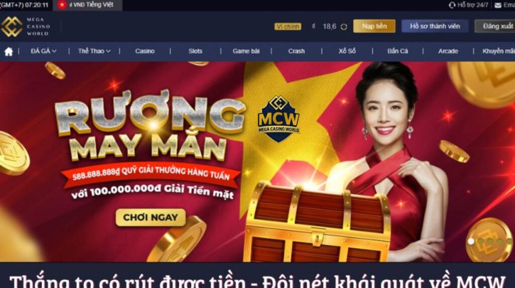 Khám phá nhà cái MCW