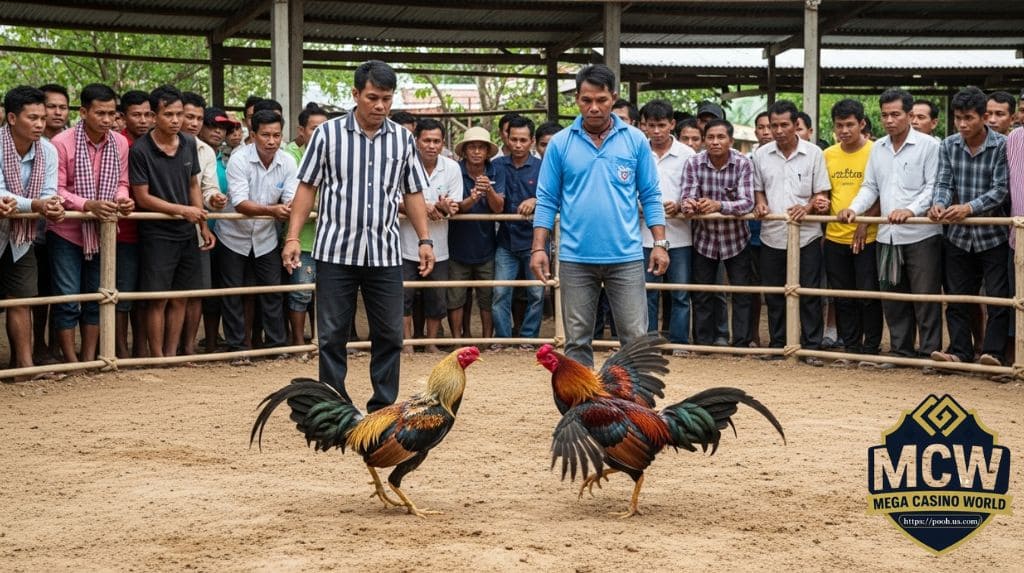 Đá gà Campuchia trực tiếp và đá gà online